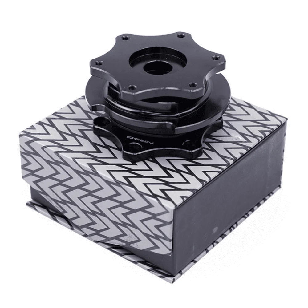 NRG SFI 42.1 D SHAPED QUICK RELEASE STEERING WHEEL HUB ADAPTER [KEY WAY] - Image 4