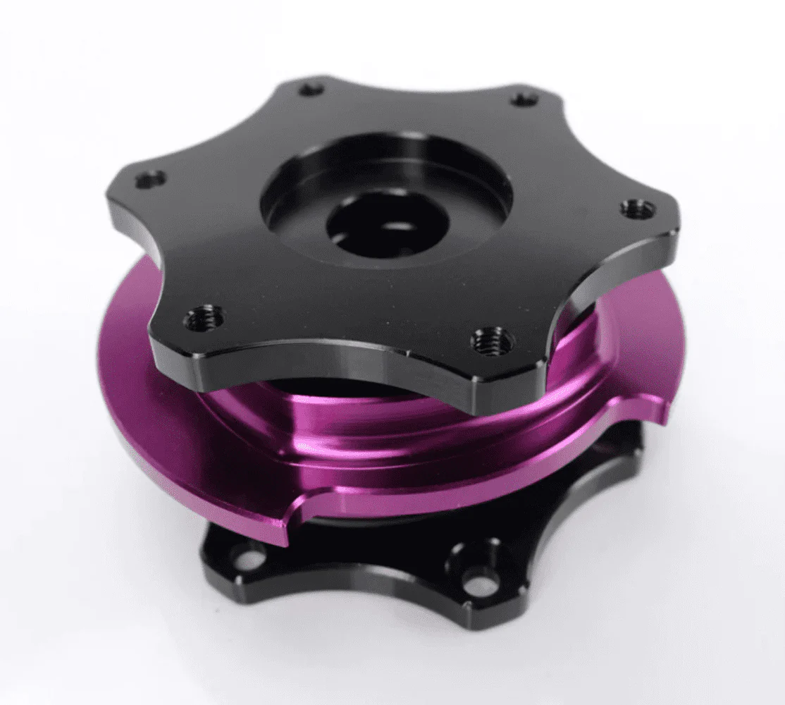 NRG SFI 42.1 D SHAPED QUICK RELEASE STEERING WHEEL HUB ADAPTER [KEY WAY] - Image 7