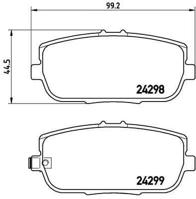 PBS PROTRACK REAR BRAKE PADS FOR MAZDA MX5 (MK3) (NC) 2.0 05-15 - Image 6