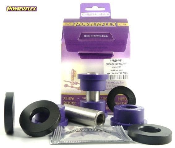 POWERFLEX REAR UPPER ARM INNER REAR BUSH SUBARU IMPREZA GR, GH (07-11) & WRX + STI (07-14)