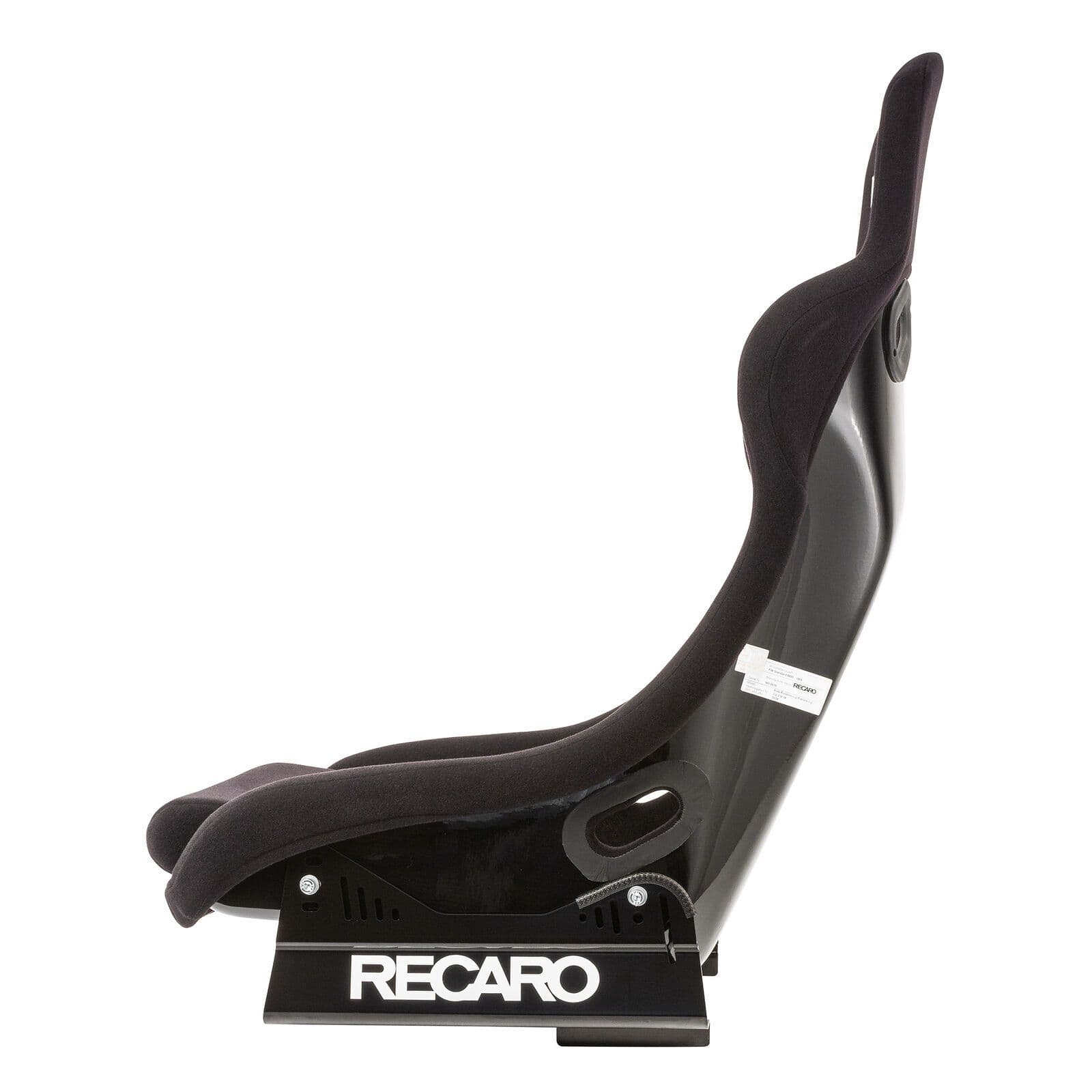 RECARO POLE POSITION RACE BUCKET SEAT (PERLON VELOUR BLACK) - Image 2