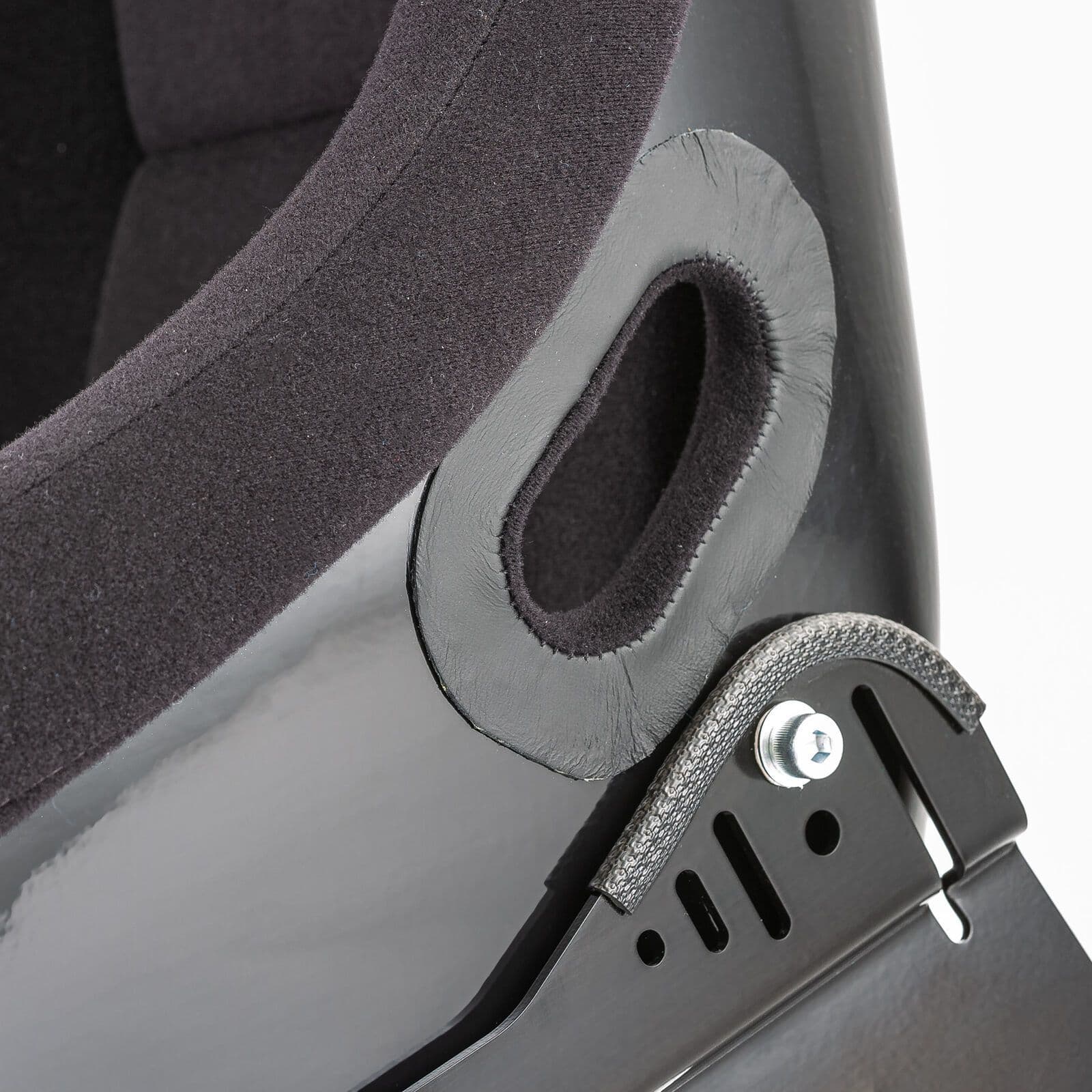 RECARO POLE POSITION RACE BUCKET SEAT (PERLON VELOUR BLACK) - Image 4