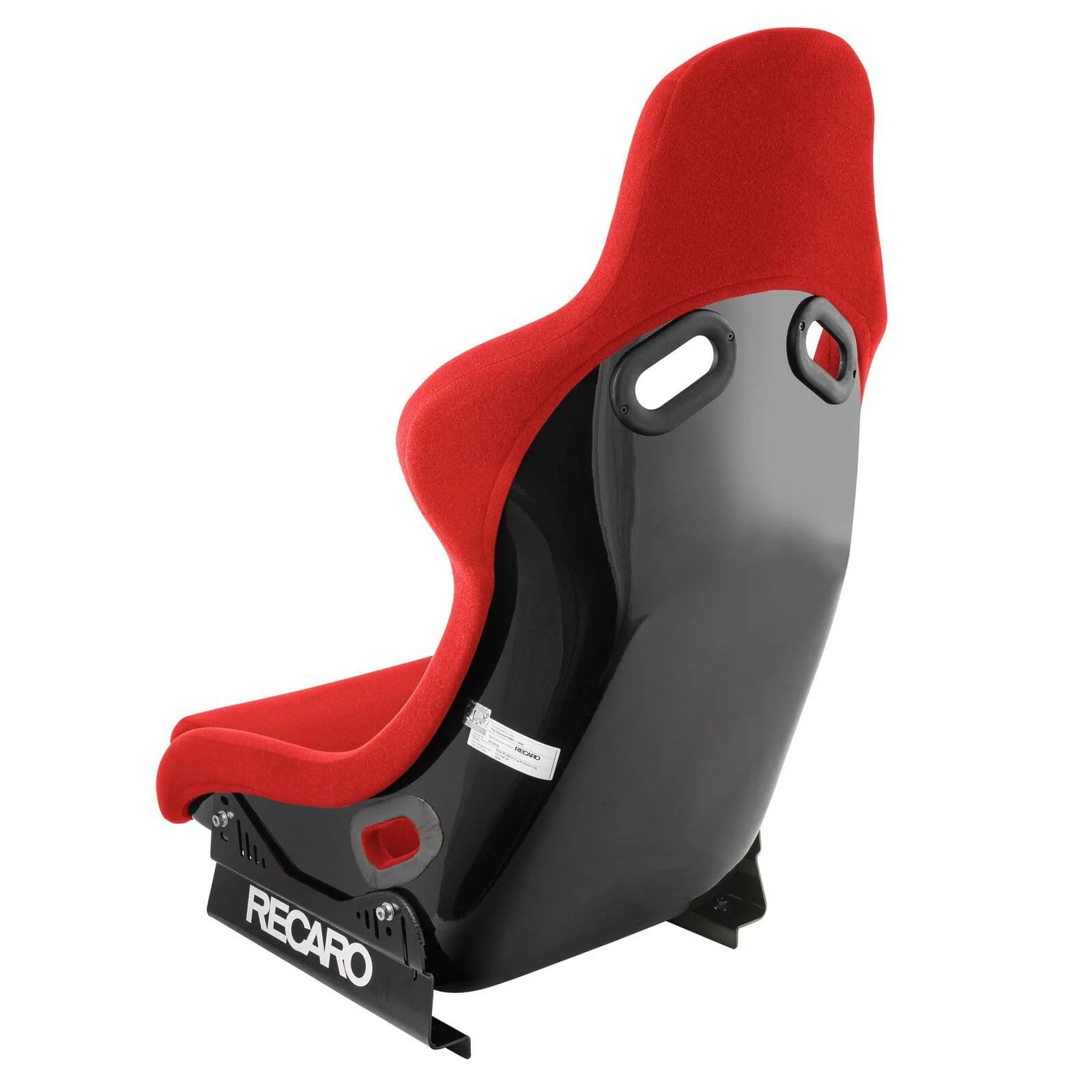 RECARO POLE POSITION RACE BUCKET SEAT (PERLON VELOUR RED) - Image 3