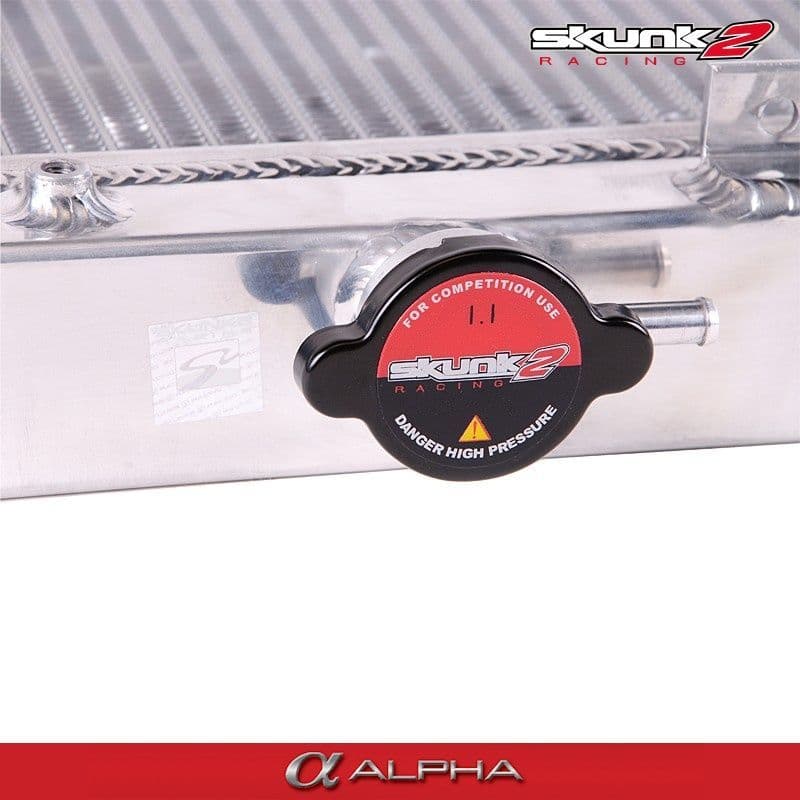 SKUNK2 ALPHA SERIES RADIATOR 88-91 HONDA CIVIC EF CRX - Image 5