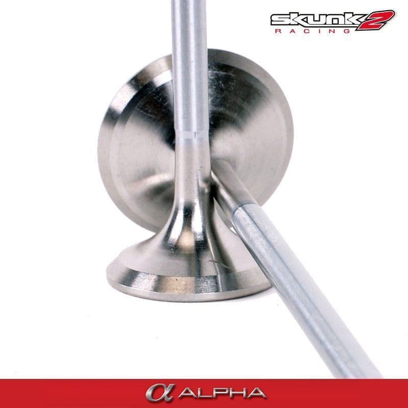 SKUNK2 ALPHA SERIES VALVES STOCK SIZE STANDARD COMPRESSION HONDA B-SERIES VTEC - Image 4