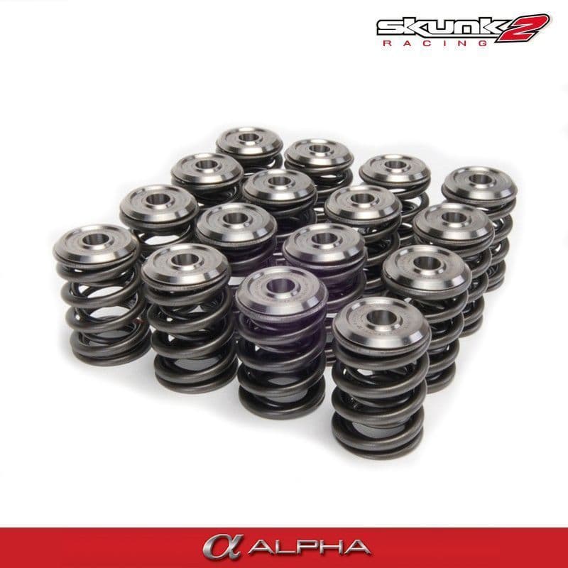 SKUNK2 ALPHA VALVE SPRING AND TITANIUM RETAINER KIT HONDA K-SERIES - Image 2