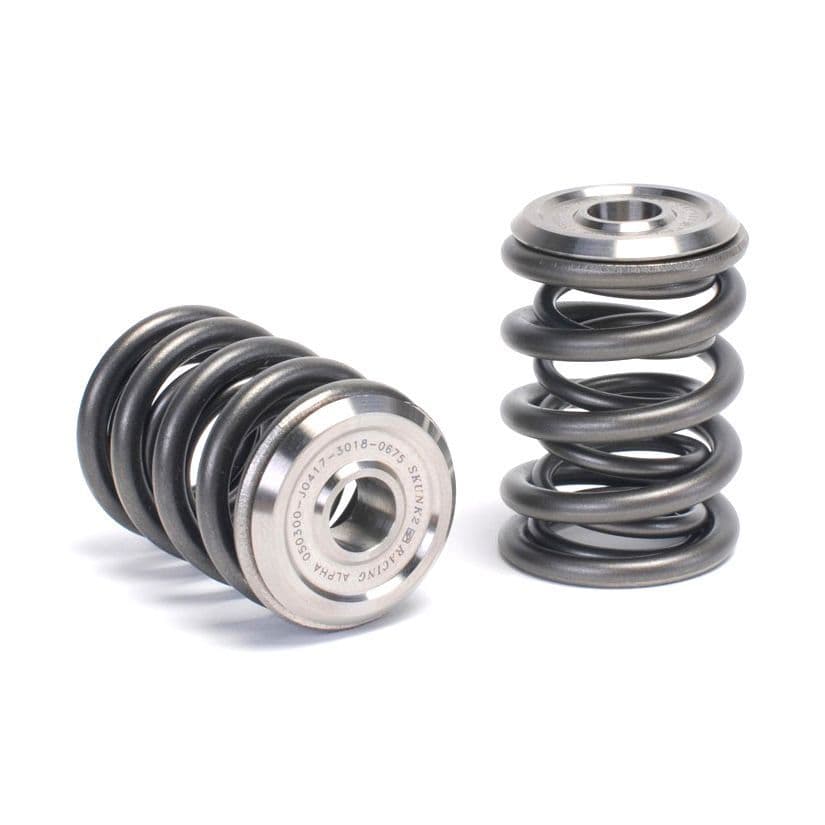 SKUNK2 HONDA ALPHA VALVE SPRING AND TITANIUM RETAINER KIT B-SERIES - Image 2