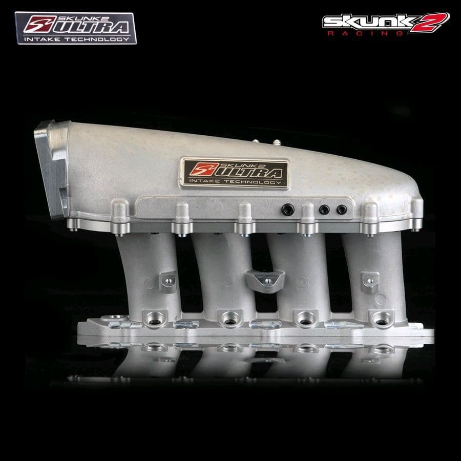 SKUNK2 ULTRA SERIES RACE INTAKE MANIFOLD SILVER 3.5 LITERS HONDA B-SERIES - Image 2