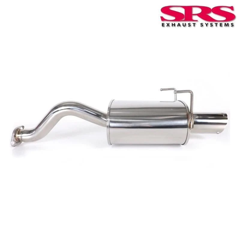 SRS EXHAUST SYSTEMS G35 AXLEBACK SYSTEM STAINLESS STEEL (CIVIC EG EK DEL SOL 92-00 3DR) - Image 2