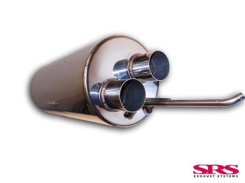 SRS EXHAUST SYSTEMS G600 CATBACK SYSTEM STAINLESS STEEL (CIVIC 07-12 3/5DR 1.8I TYPE-S) - Image 3