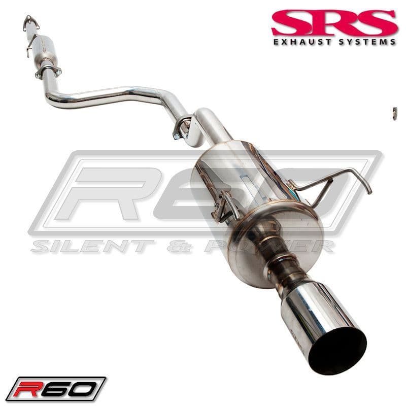 SRS EXHAUST SYSTEMS R60 CATBACK SYSTEM TÜV (CIVIC 91-01 2/4DR) - Image 2