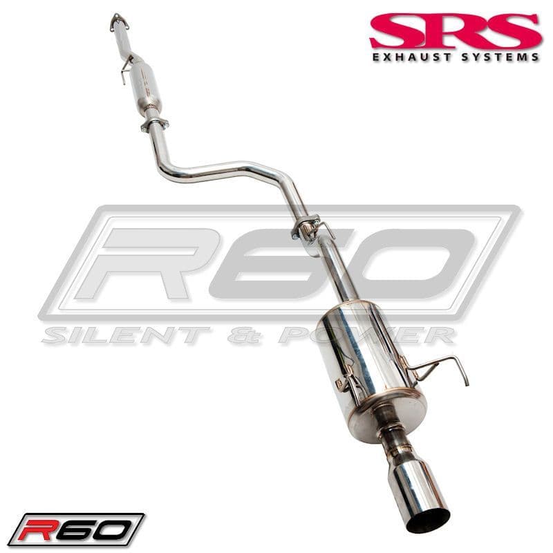 SRS EXHAUST SYSTEMS R60 CATBACK SYSTEM TÜV (CIVIC 91-01 2/4DR) - Image 3