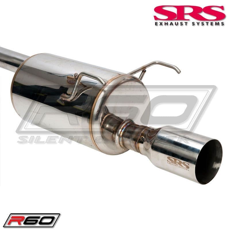 SRS EXHAUST SYSTEMS R60 CATBACK SYSTEM TÜV (CIVIC 91-01 2/4DR) - Image 4