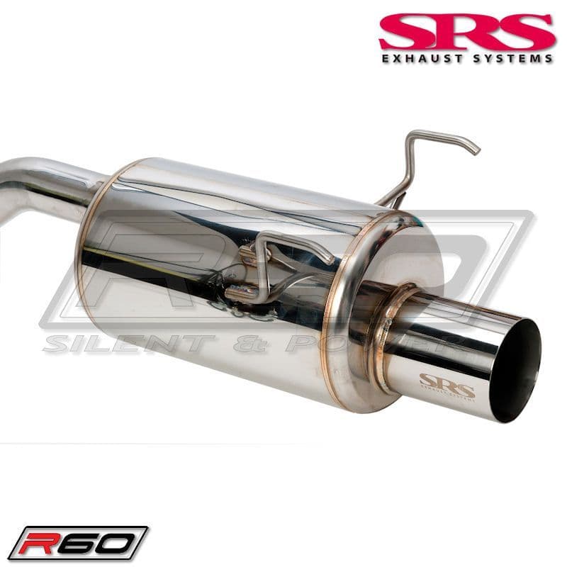 SRS EXHAUST SYSTEMS R60 CATBACK SYSTEM TÜV (HONDA CIVIC EP3 TYPE R) - Image 4