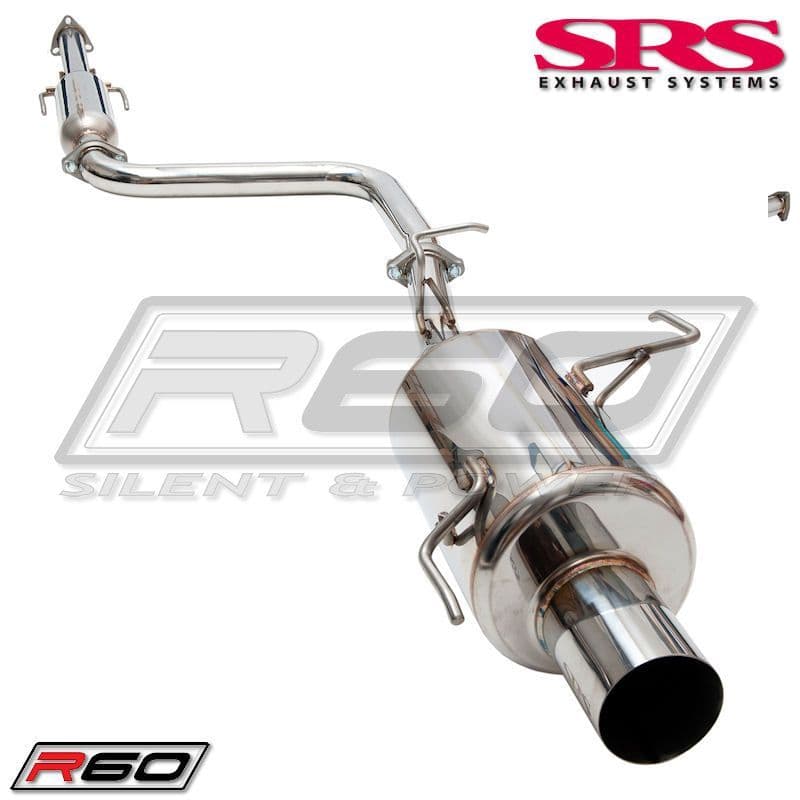 SRS EXHAUST SYSTEMS R60 CATBACK SYSTEM TÜV (PRELUDE 92-96) - Image 2