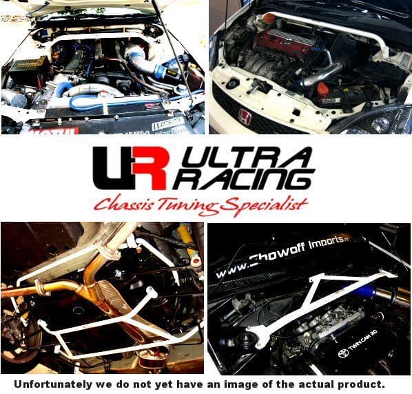 ULTRA RACING REAR C-PILLAR BAR ADJ. HONDA CIVIC 88-91 3D - Image 2