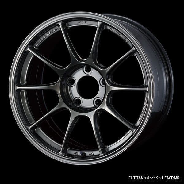 WEDSSPORT TC-105X ALLOY WHEEL 17X9.5J 5X114.3 ET45 TITANIUM - Image 4