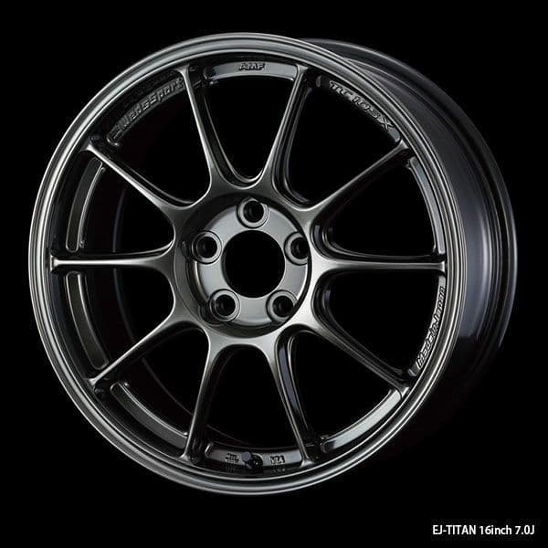 WEDSSPORT TC-105X ALLOY WHEEL 18X10.5J 5X114.3 ET25 TITANIUM - Image 2